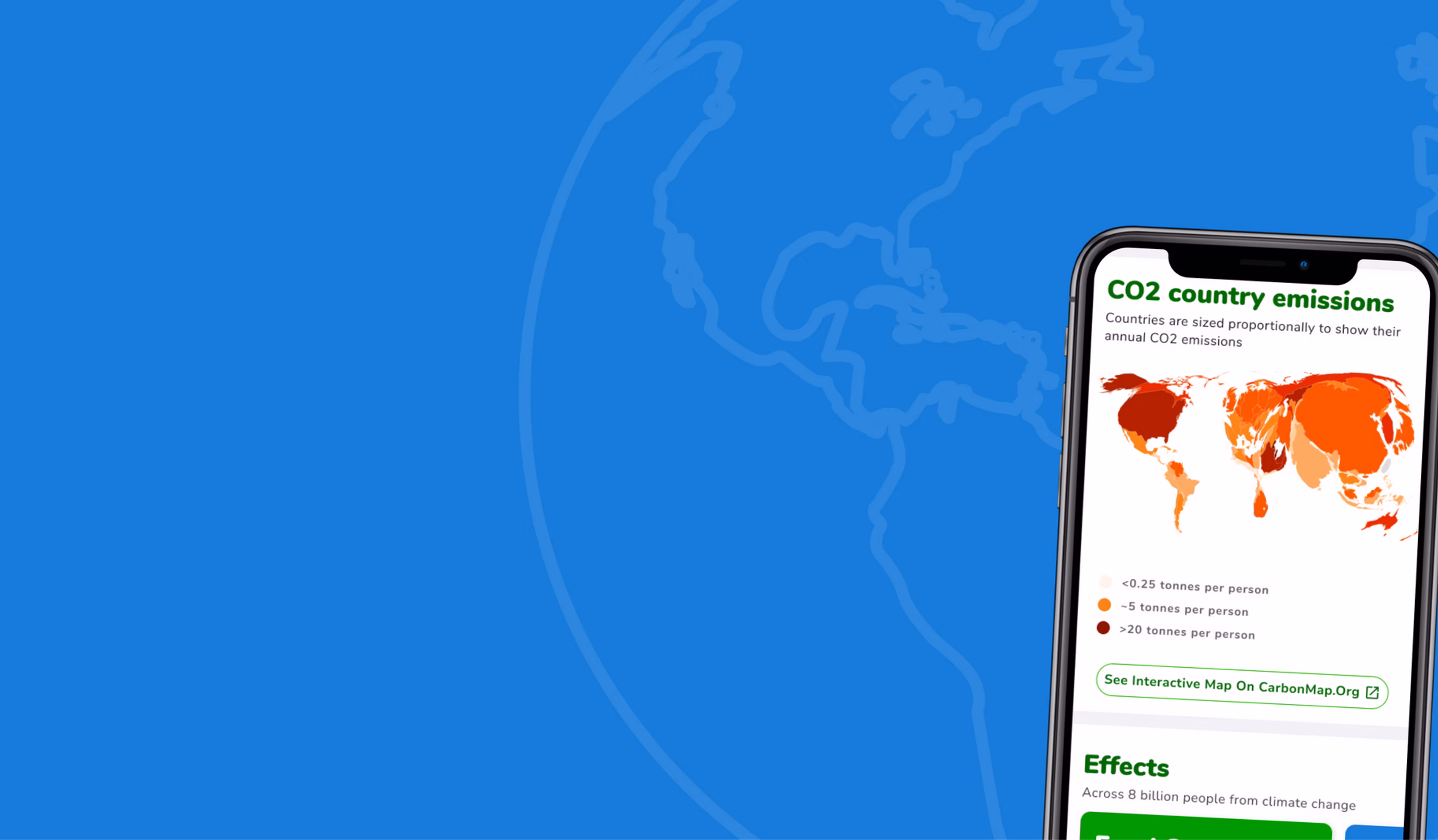 Carbon Footprint background