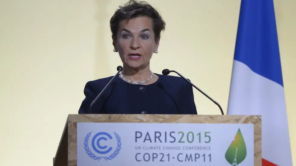 Christiana Figueres at COP21, Paris, in 2015